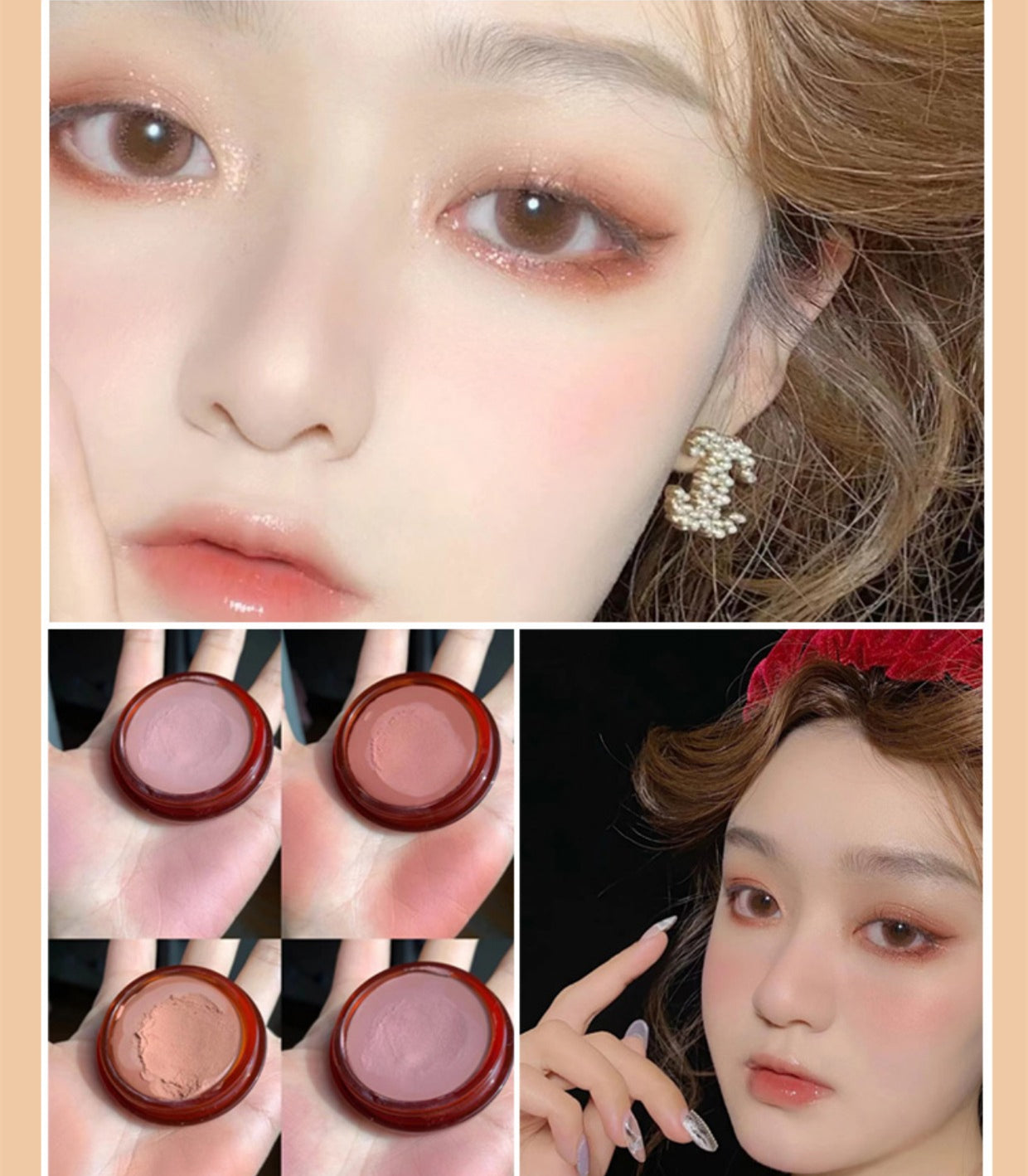 OUT-OF-OFFICE Multi-Use Mousse Matte Blusher Mud T3761