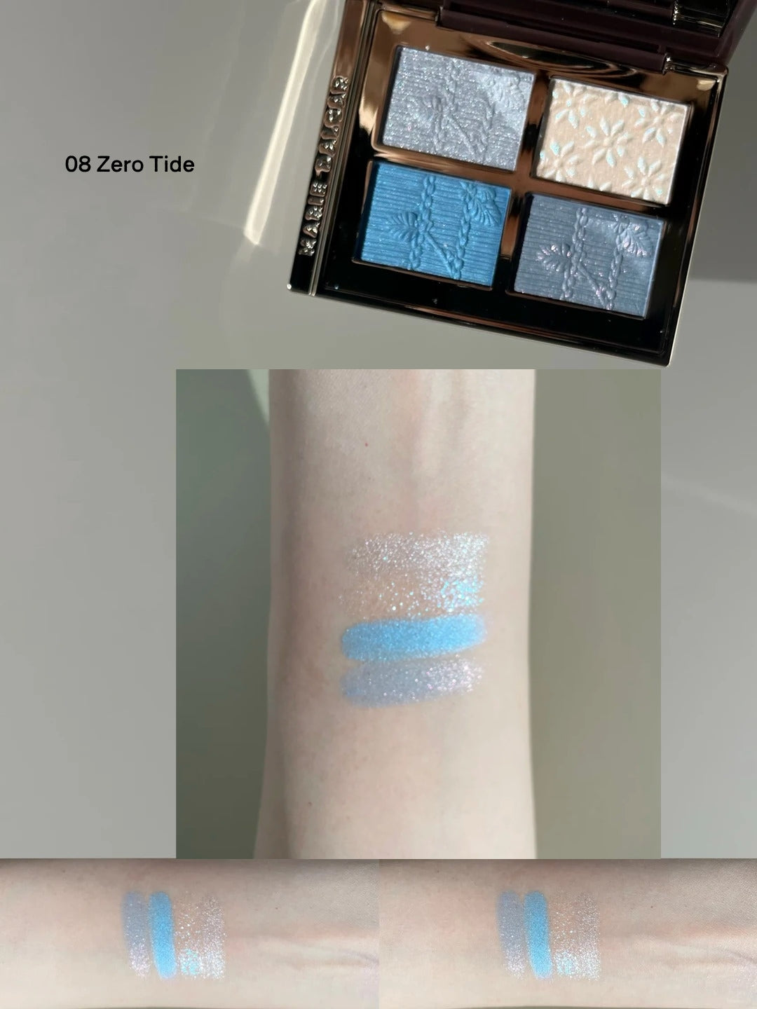MARIE DALGAR Domino 4-color Eyeshadow Palette T6006
