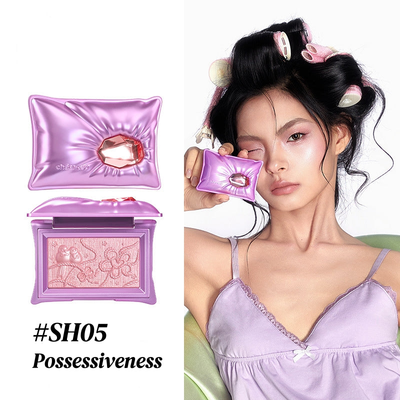 QianYan Pillow Gem Collection Eyeshadow Palette & Highlighter T5980
