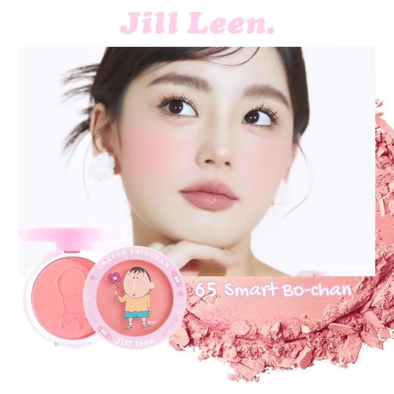 JILL LEEN X Crayon Shin-chan Matte Single-color Blusher Palette T5630