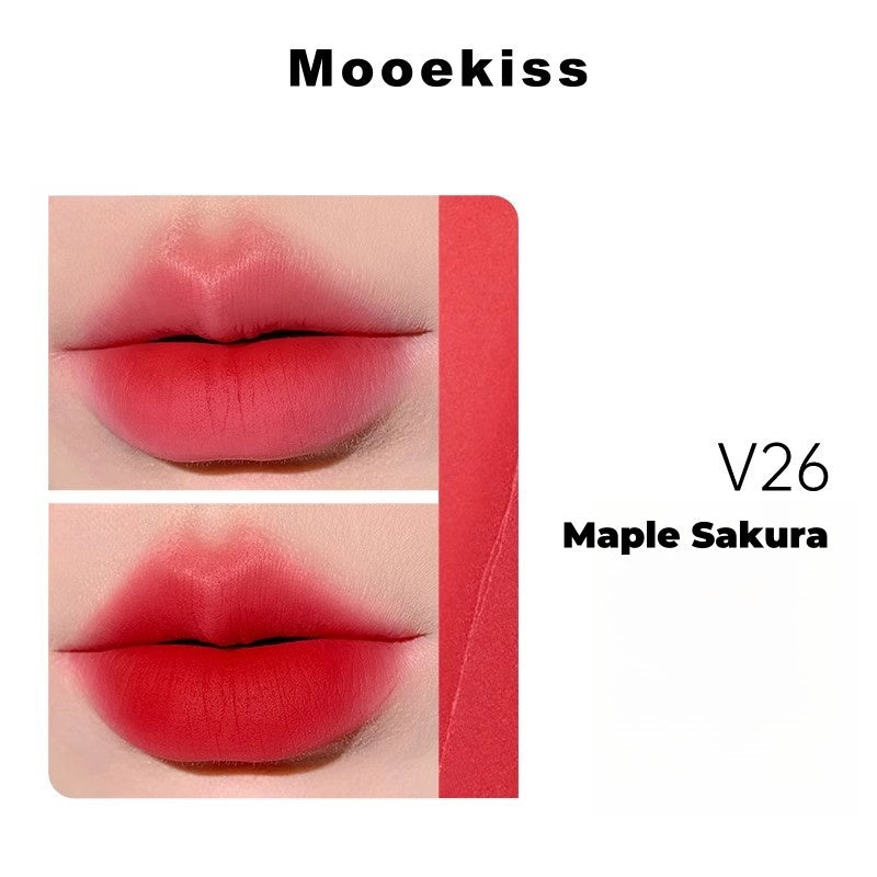 MOOEKISS Long-wear Silky Airy Velvet Matte Lip Mud T4367