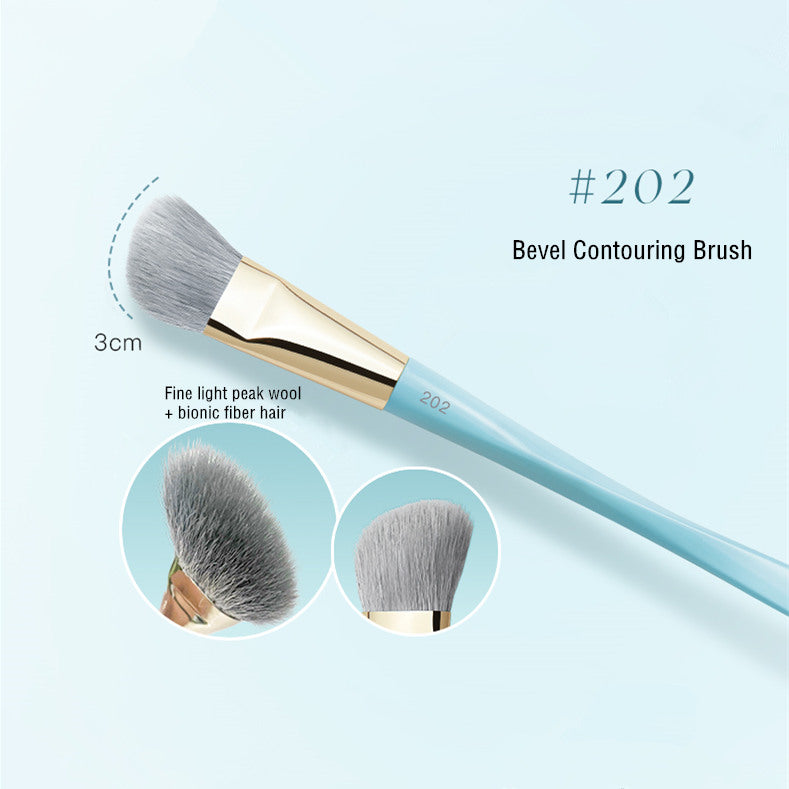 TIMAGE Professional Contouring Brush 2 Pcs Set T3335