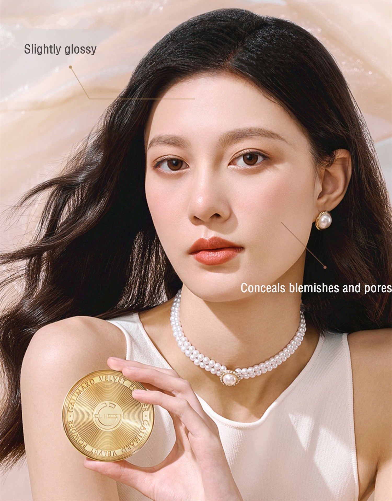 GALIMARD Concealer Oil-Control Velvet Matte Pressed Powder T3515