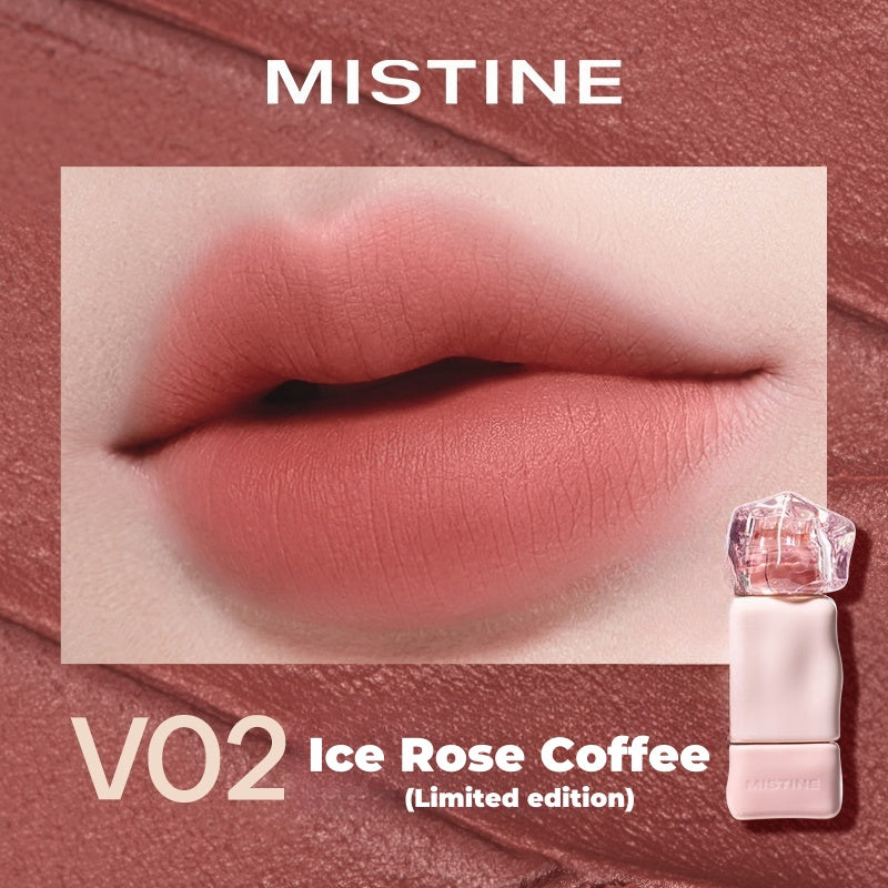MISTINE Thai Milk Coffee Velvet Matte & Glossy Lip Glaze T4446