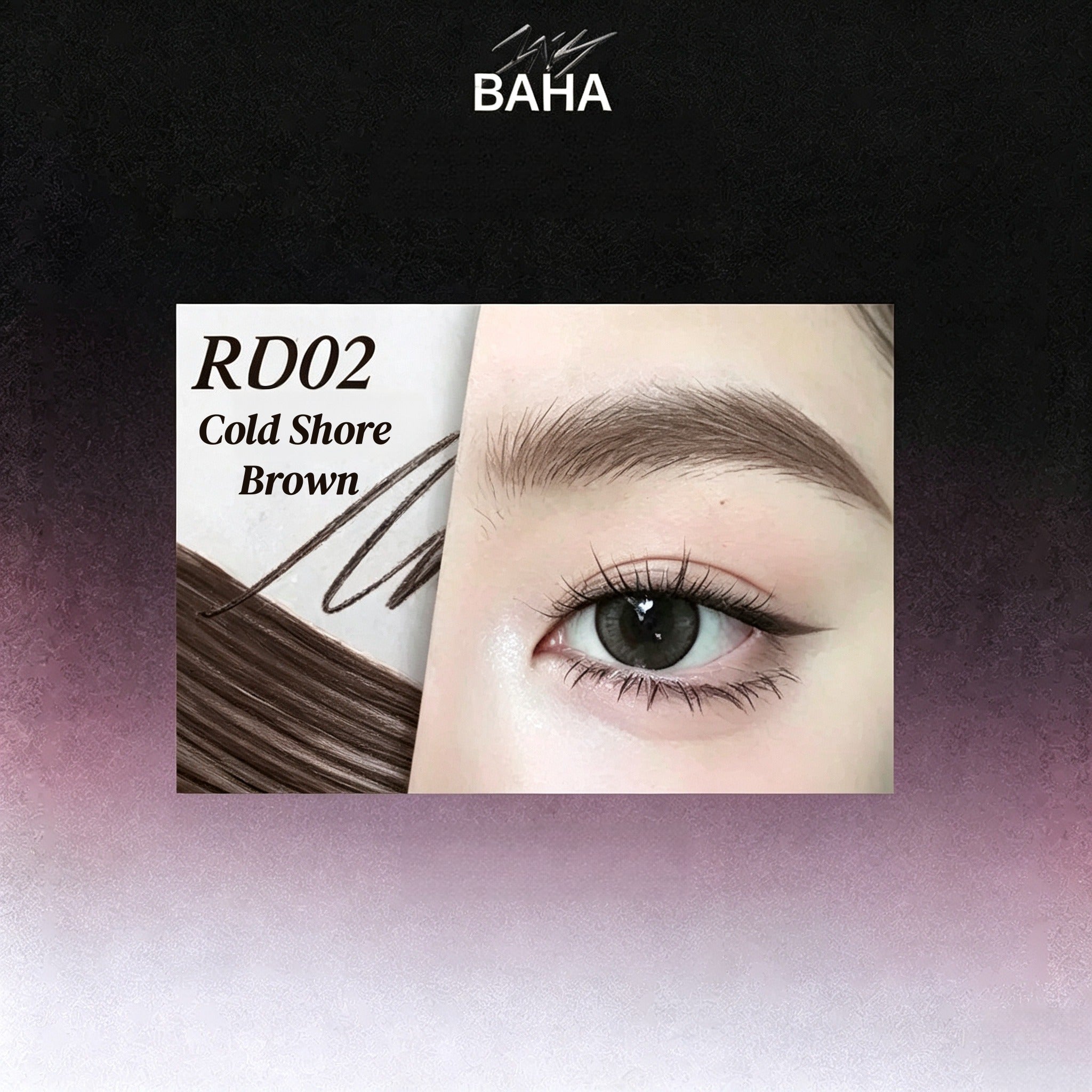 INSBAHA Rebel Collection Double-head Eyebrow Pen T5945