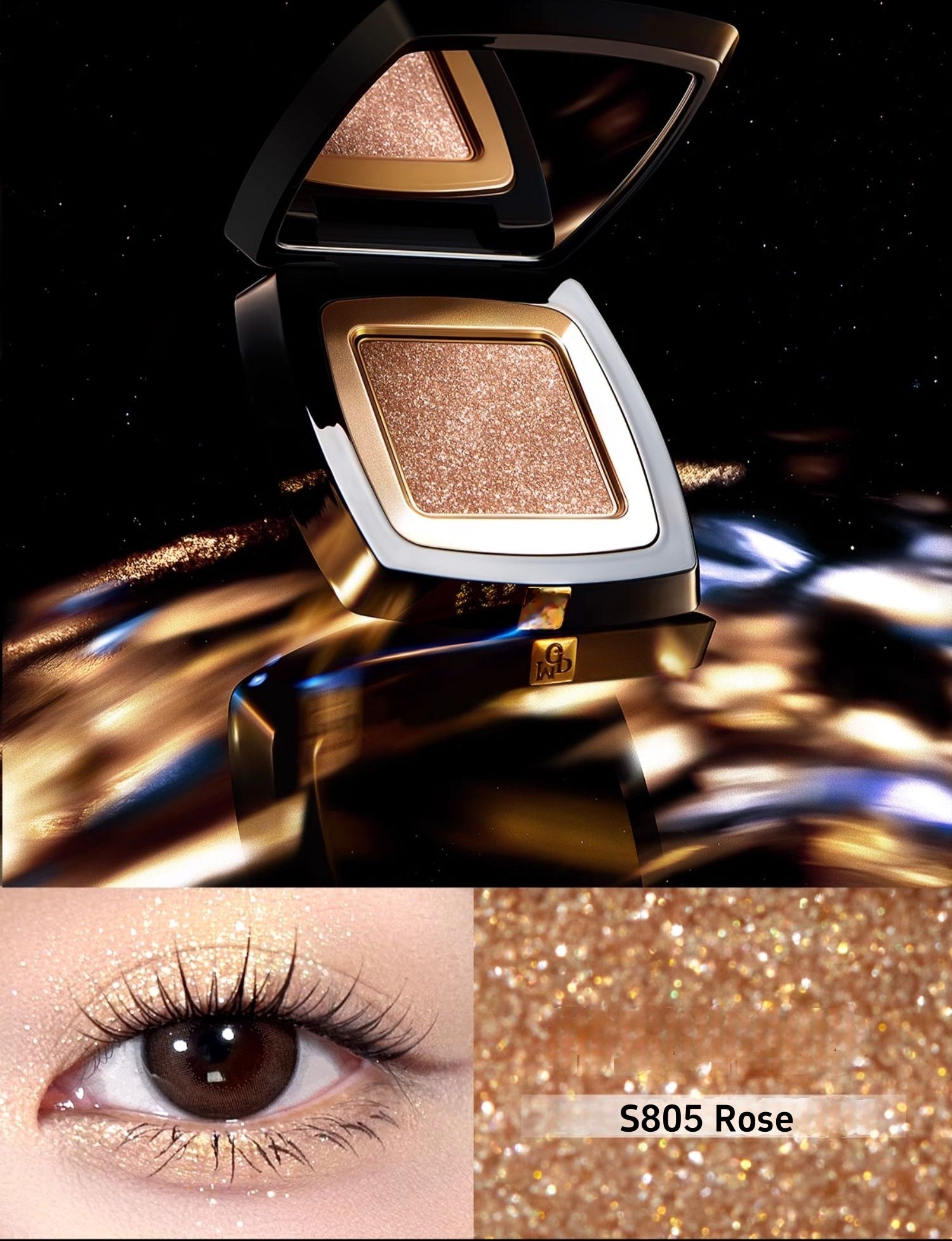 MAOGEPING Celestial Radiance Super Brilliant Shine Eyeshadow T4404