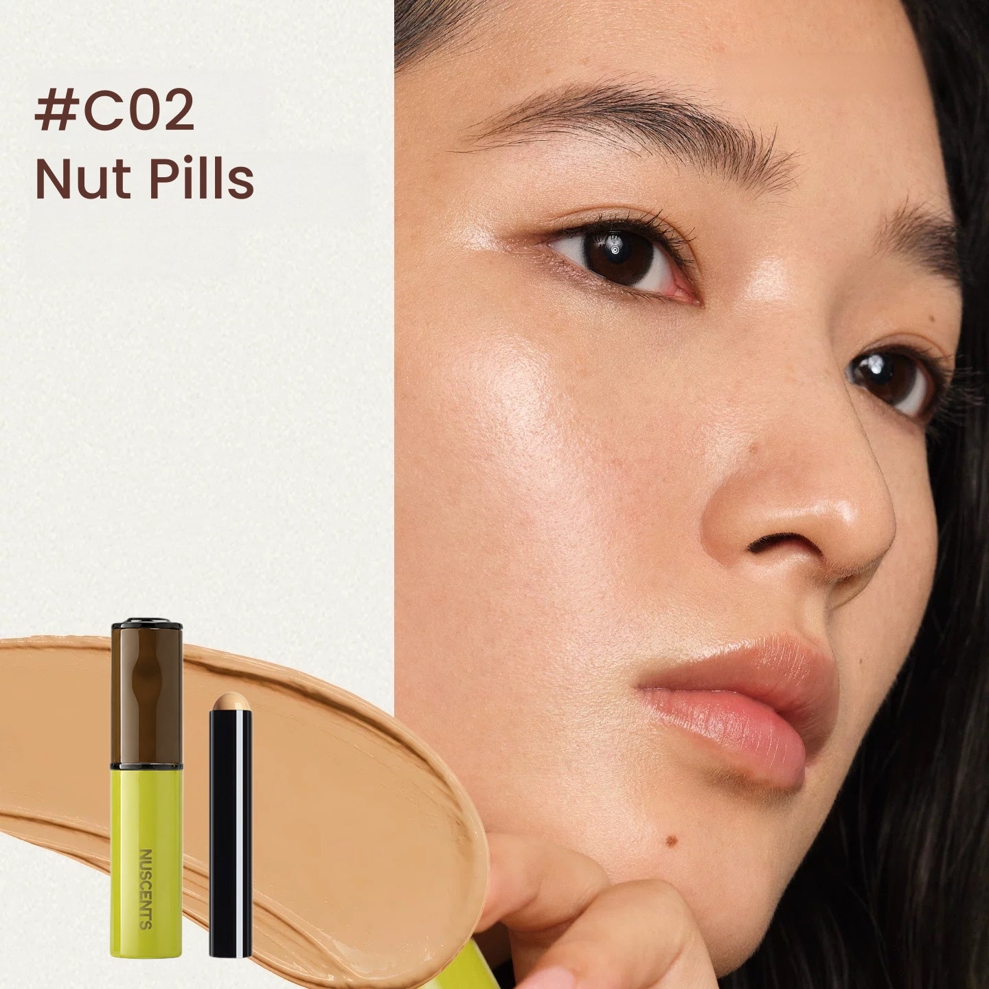 NUSCENTS Contour & Highlight & Concealer Makeup Stick T5975