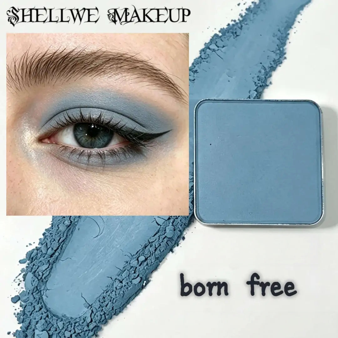 SHELLWE MAKEUP Single-color Eyeshadow Palette T5936