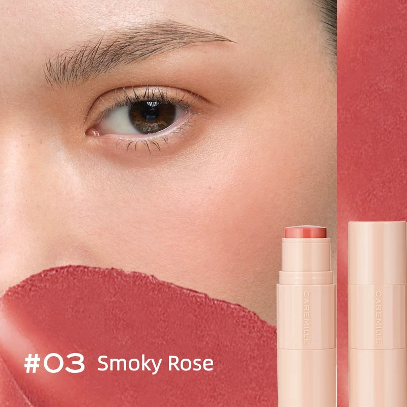 CAREMILLE Double-head Moist Matte Blusher Stick T5688