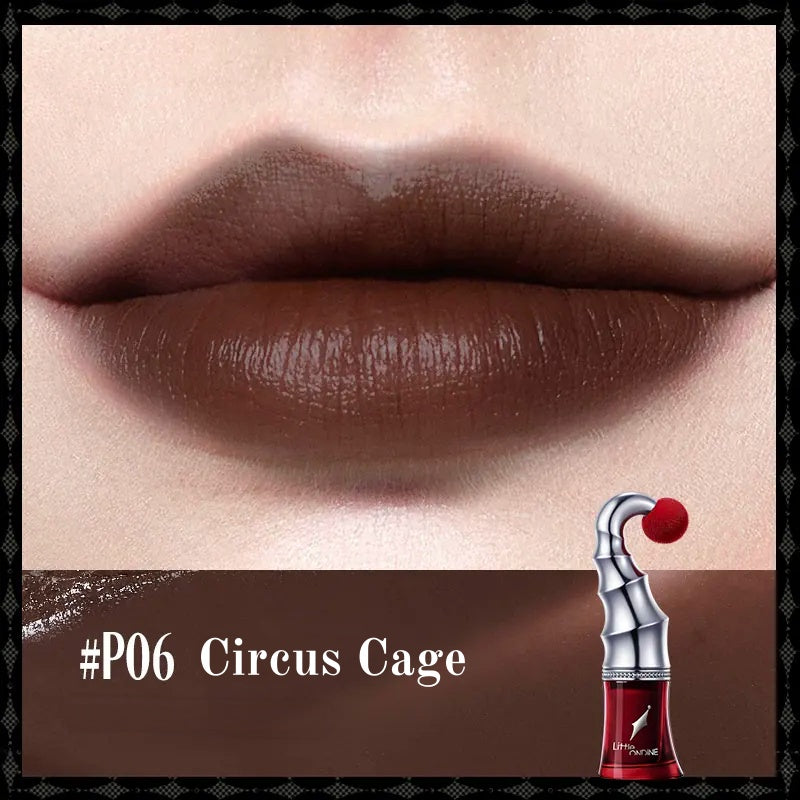 LITTLE ONDINE X Witch's Trick Collection Jester Hat Matte & Glossy Lip Glaze T6040