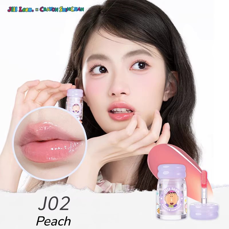 JILL LEEN X Crayon Shin-chan Glossy Long-wear Lip Gloss T5628