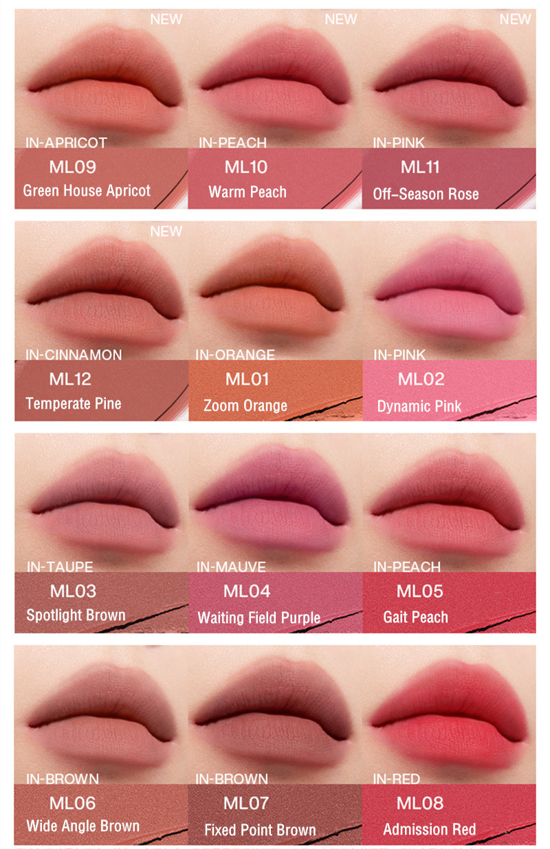 INTO YOU Show Series Velvet Matte Lipstick T3527