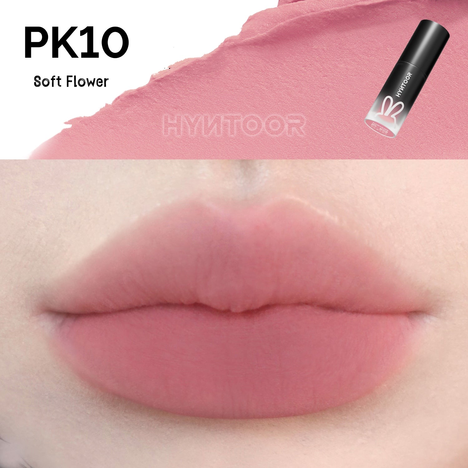 HYNTOOR Nude Milk Velvet Matte Lip Mud T5184