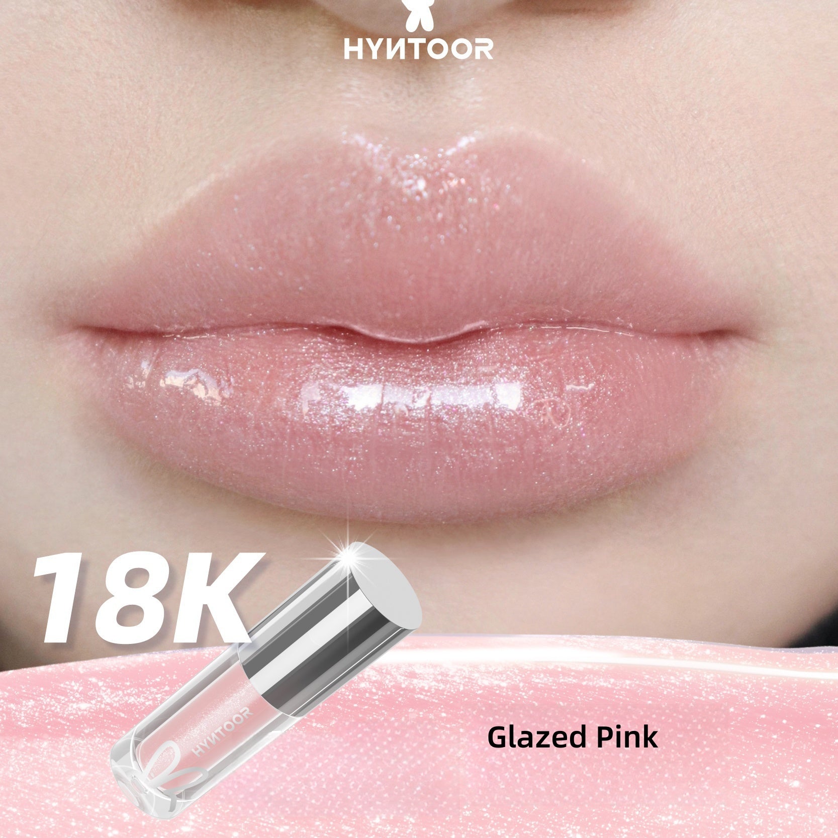 HYNTOOR Future Planet Shimmer Mirror Lip Gloss T4419
