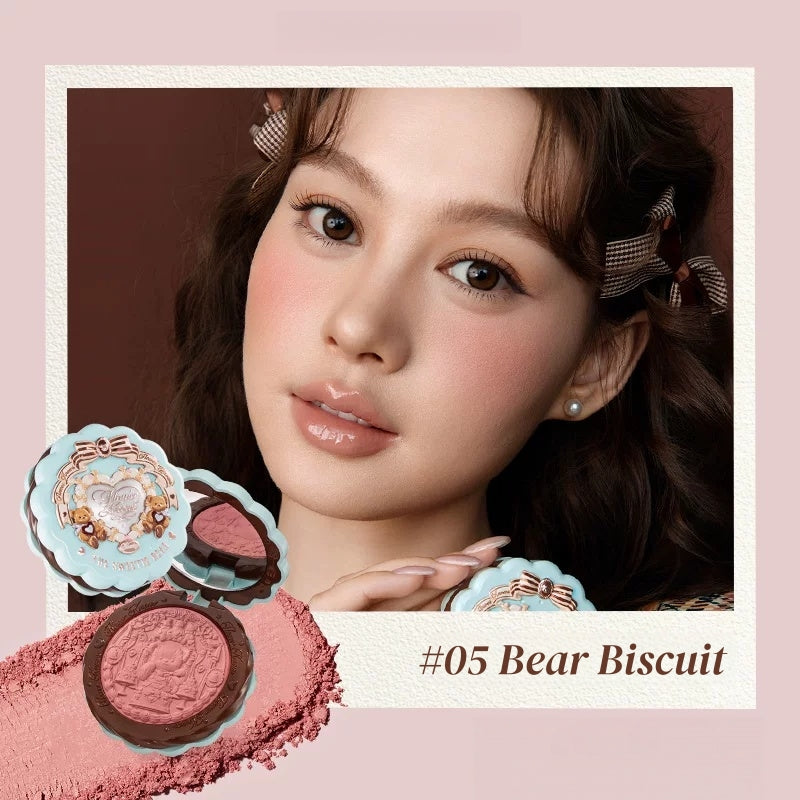 Flower Knows The Sweetie Bear Collection Silk Satin Blush T5917