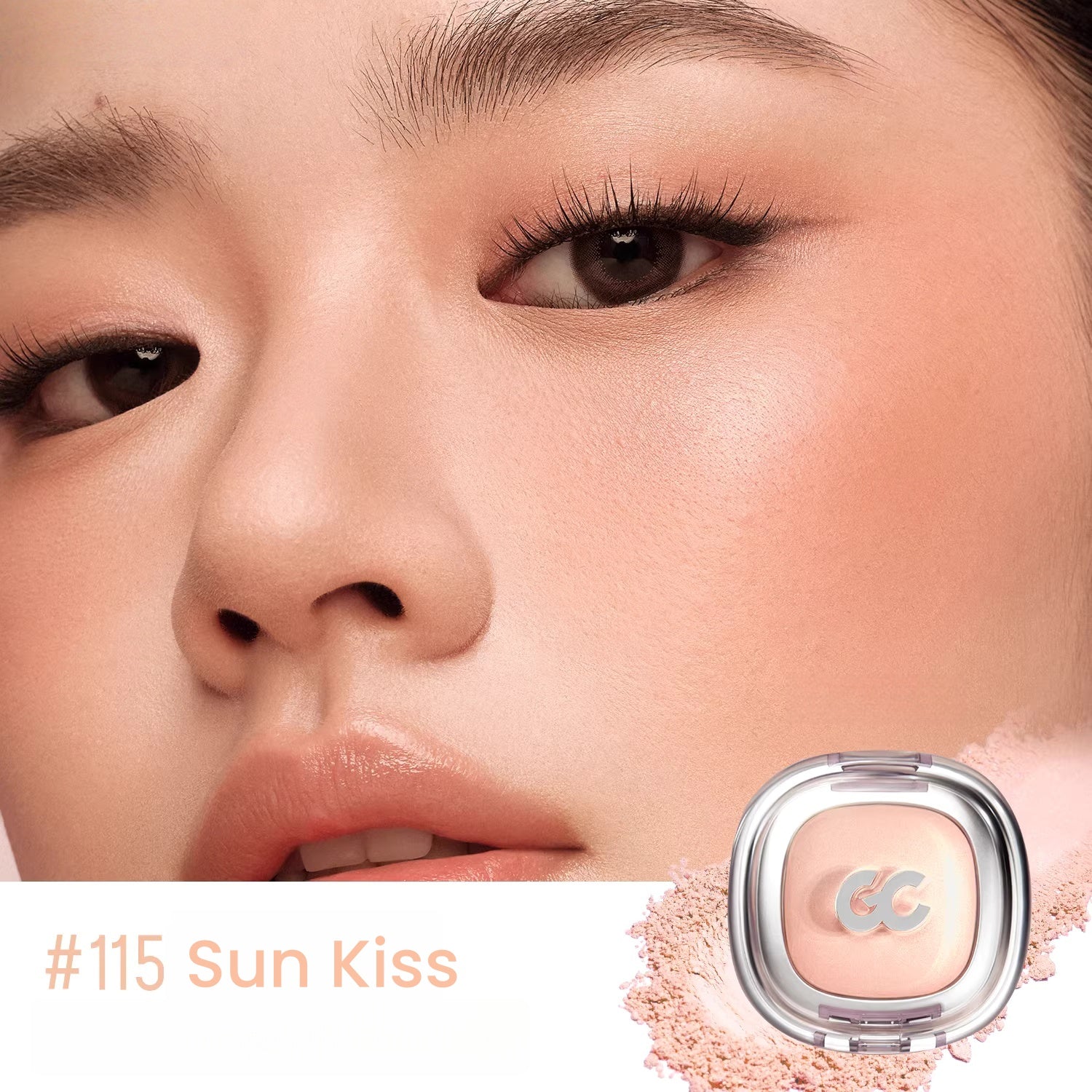 GIRLS CRUSH Satin Makeup Blusher Cream T5663