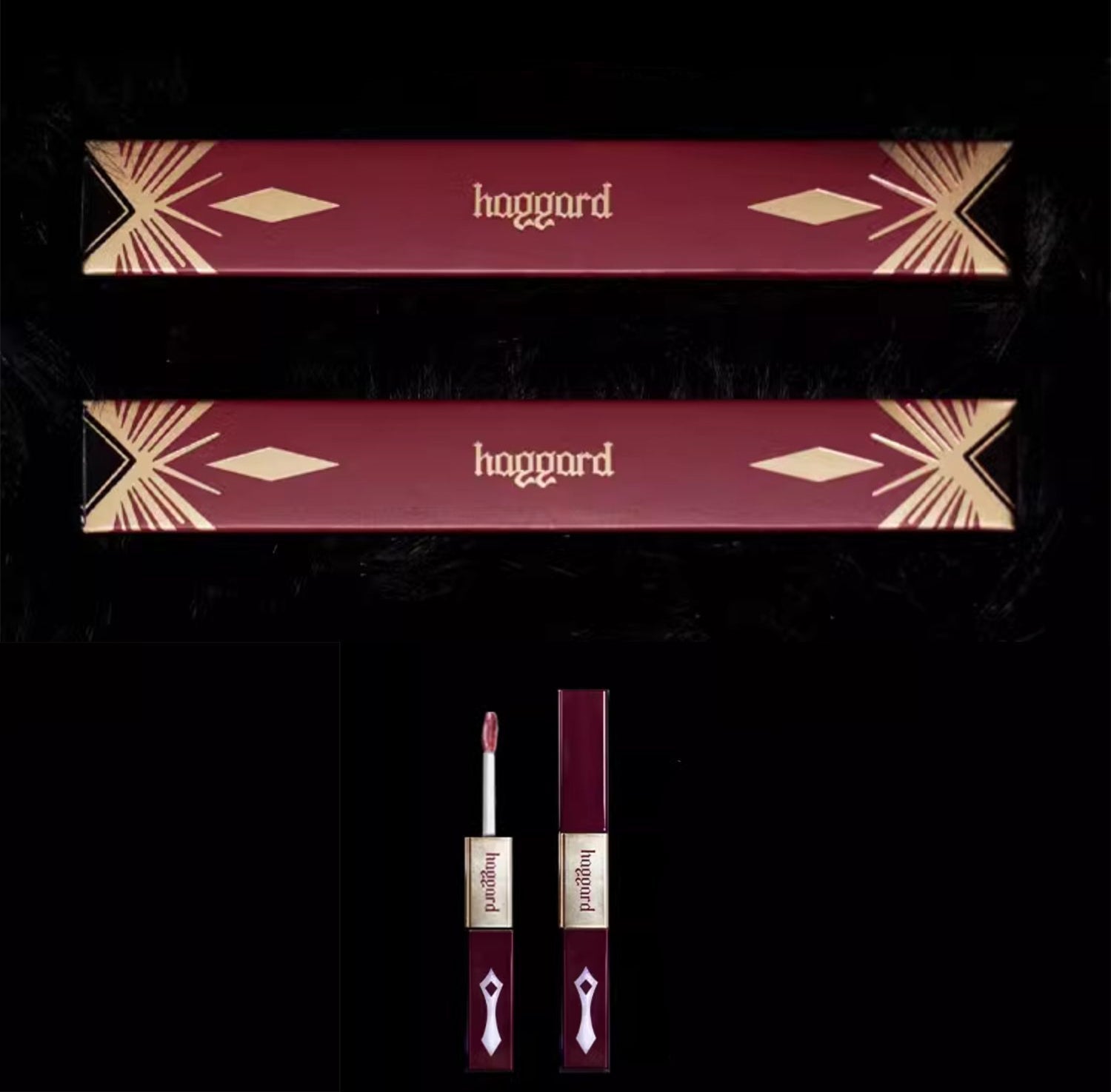 HAGGARD Scepter Series Double-Tube Lip Glaze T3868