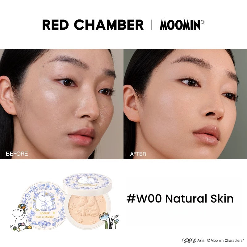 RED CHAMBER X Moomin Multi-use Makeup Cream & Highlighter & Lipstick T5757
