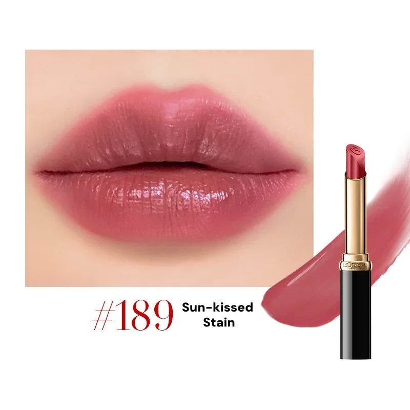 L'Oreal Glossy & Matte Black Tube Lipstick T6032