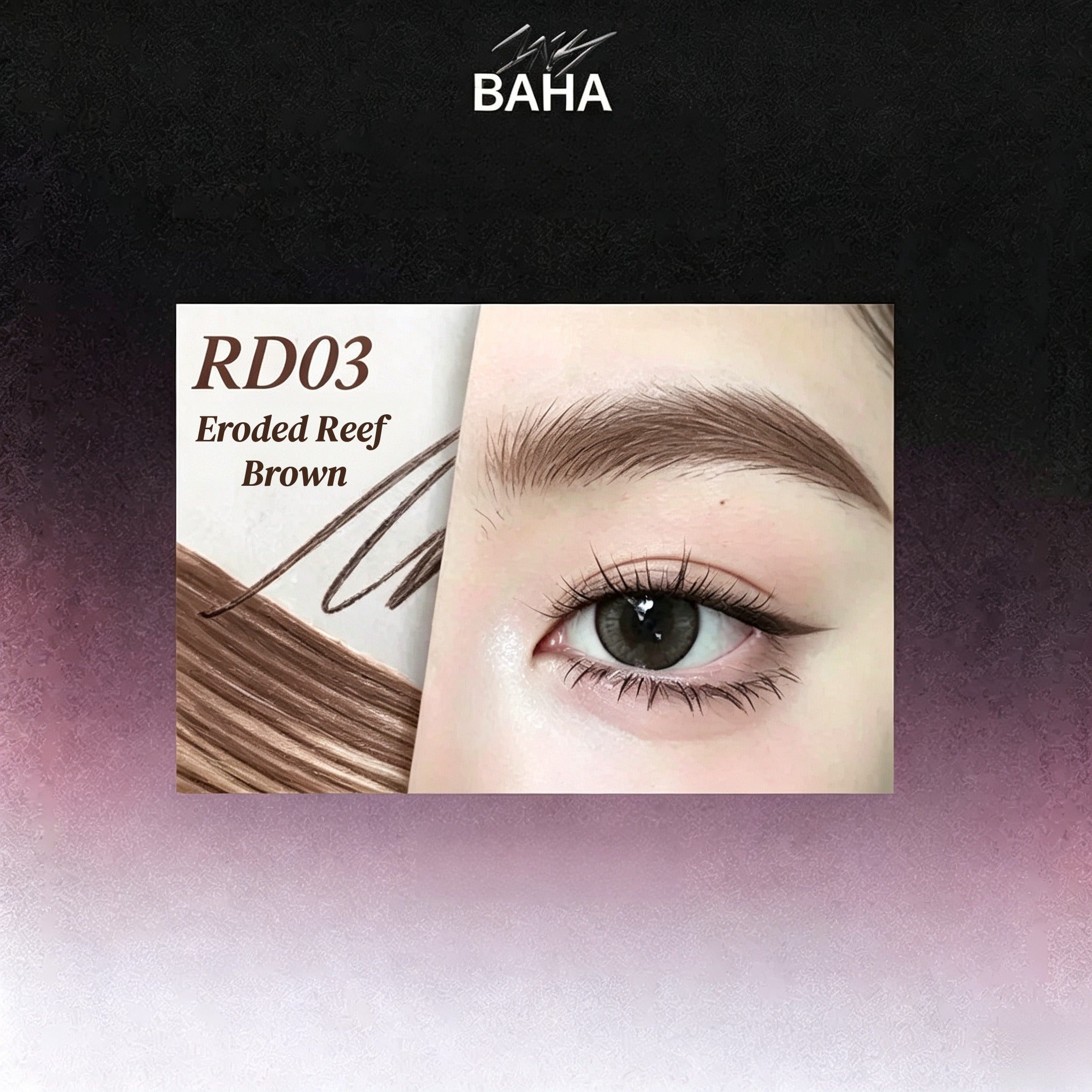INSBAHA Rebel Collection Double-head Eyebrow Pen T5945