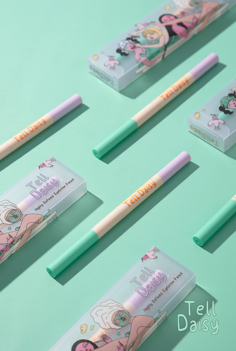 TellDaisy 3-i-1 Vandfast Machete Øjenbrynsblyant T3723