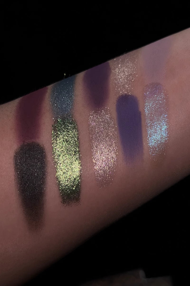 SHELLWE MAKEUP Mist Witch 10 Colors Chameleon Eyeshadow Palette T3935