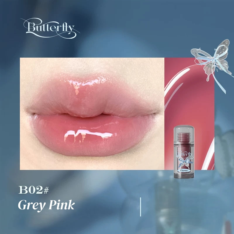 FLORTTE Twin Butterfly Collection Glossy Lip Gloss T5885
