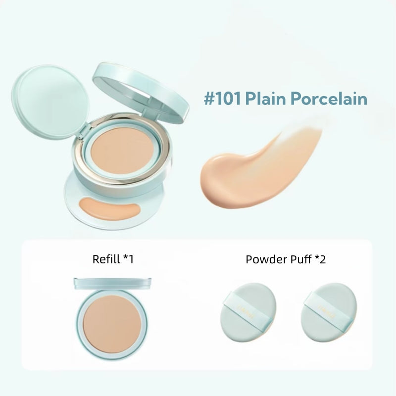 TIMAGE Long-wear Skin-fitting Twins Air Cushion Foundation T6064