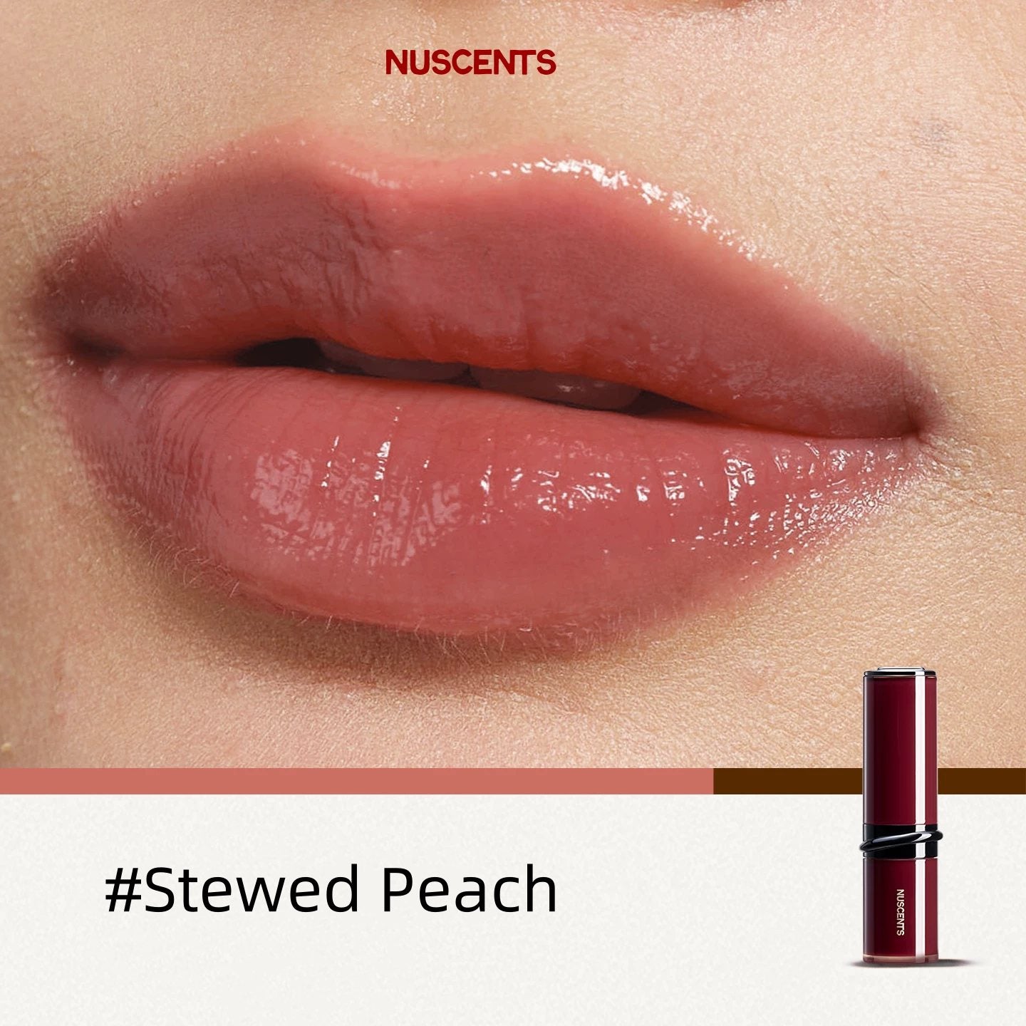 NUSCENTS Glossy & Matte Moist Essence Lipstick T5747