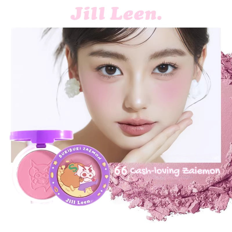 JILL LEEN X Crayon Shin-chan Matte Single-color Blusher Palette T5630