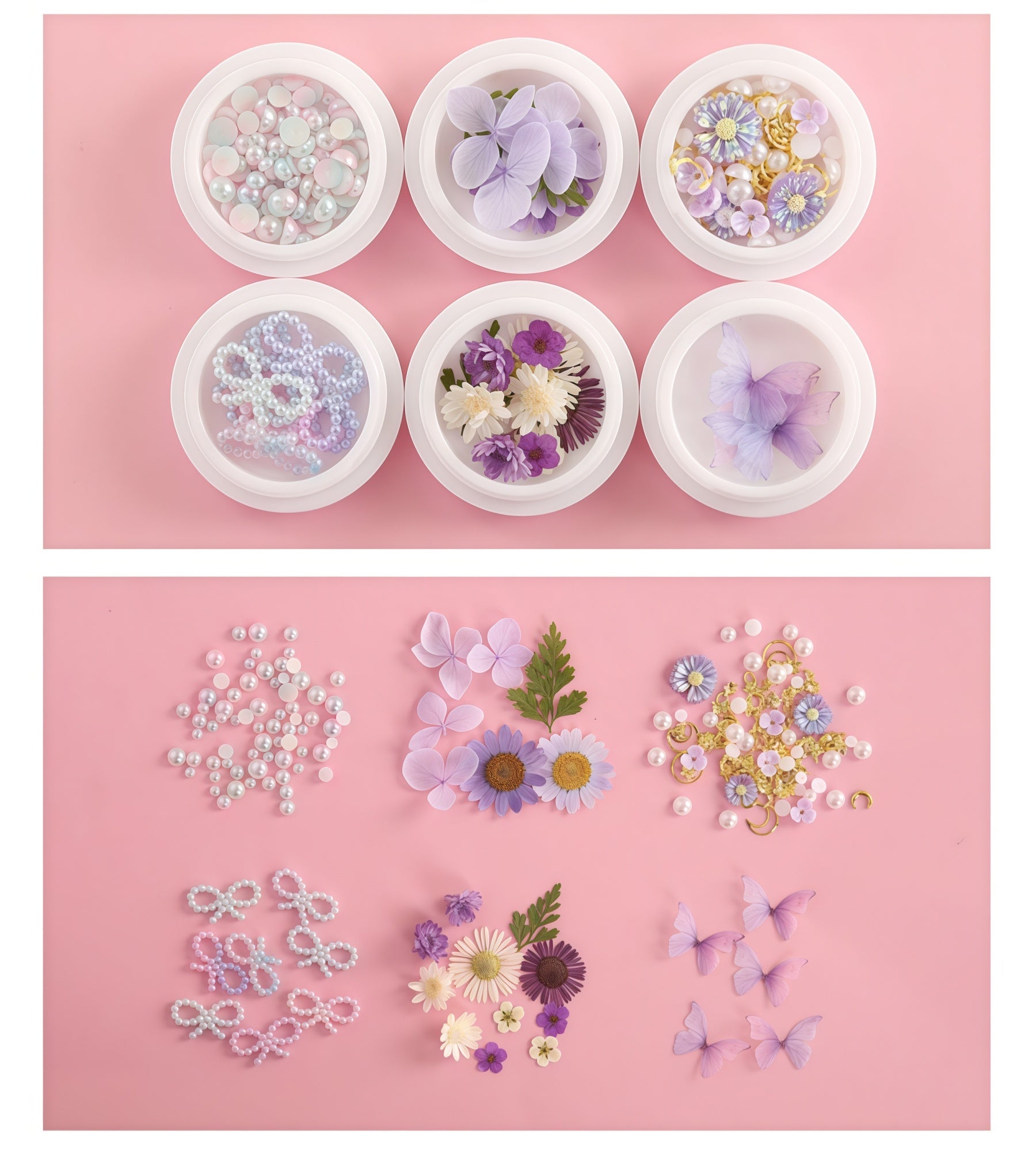 AmazingGirl Glittery Sequin Face Makeup Stickers T5899