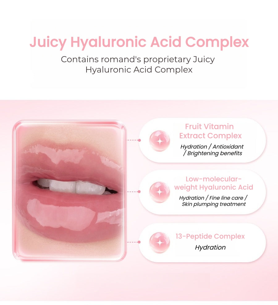 ROMAND Juicy Flash Moist Glossy Lip Oil T5702