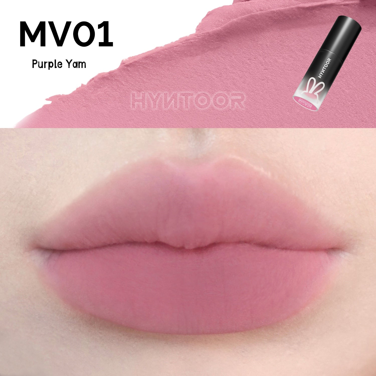 HYNTOOR Nude Milk Velvet Matte Lip Mud T5184