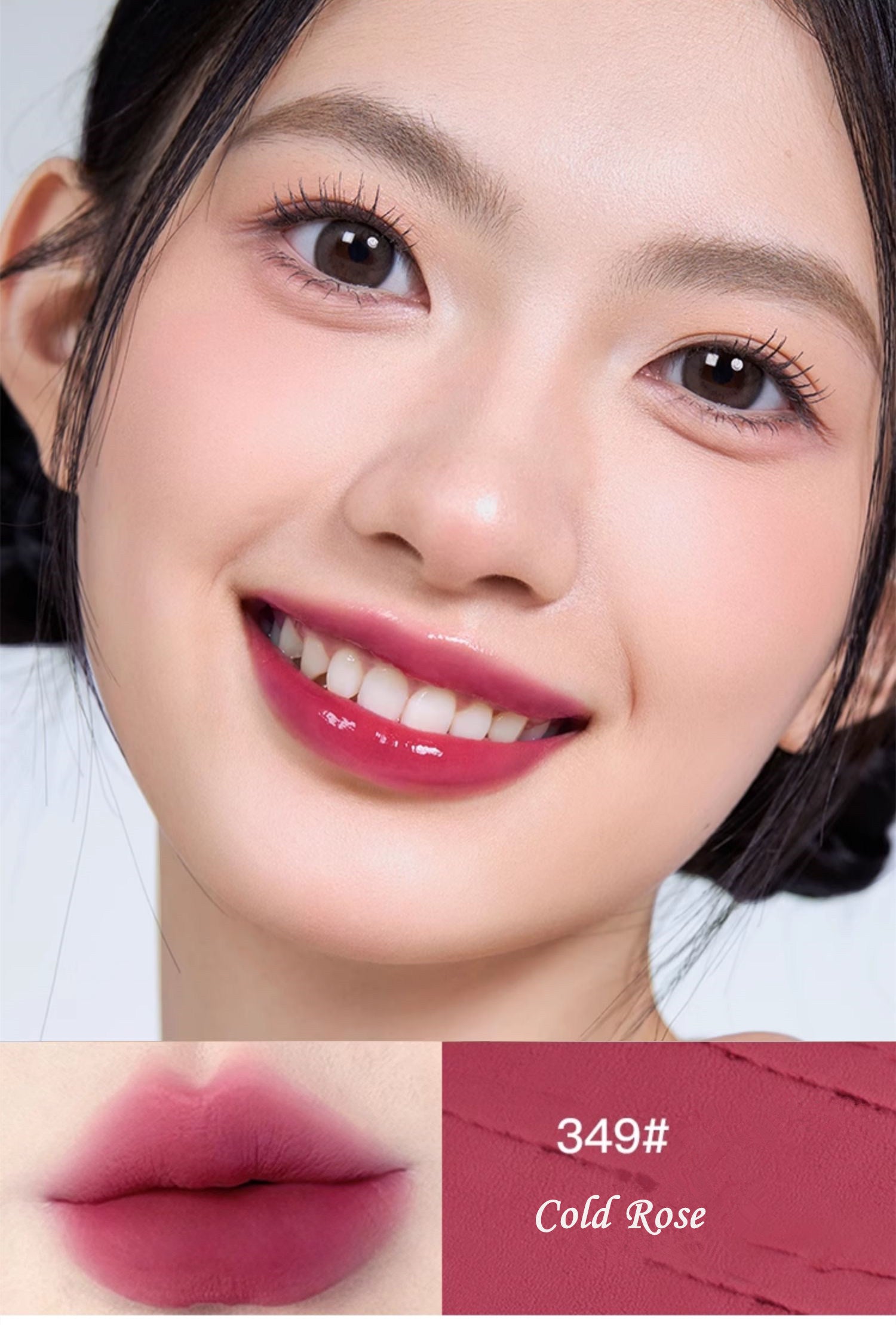 SPENNY Double-end Long Wear Matte & Mirror Lip Glaze T4362