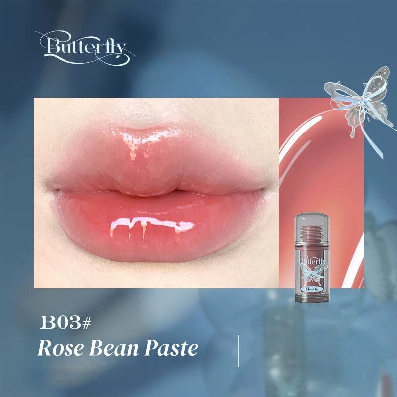 FLORTTE Twin Butterfly Collection Glossy Lip Gloss T5885