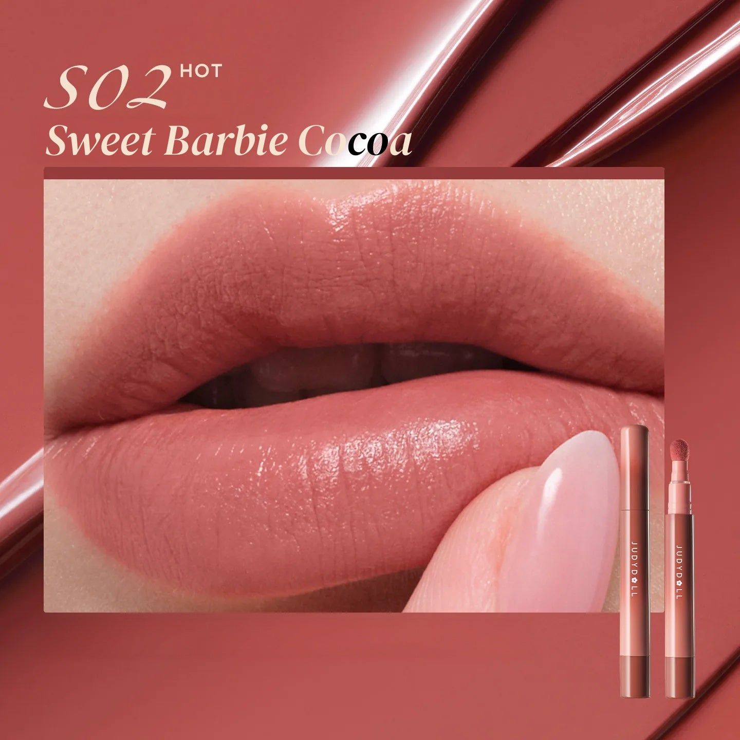 JUDYDOLL Long-wear Moist Satin Lip Cream T5981