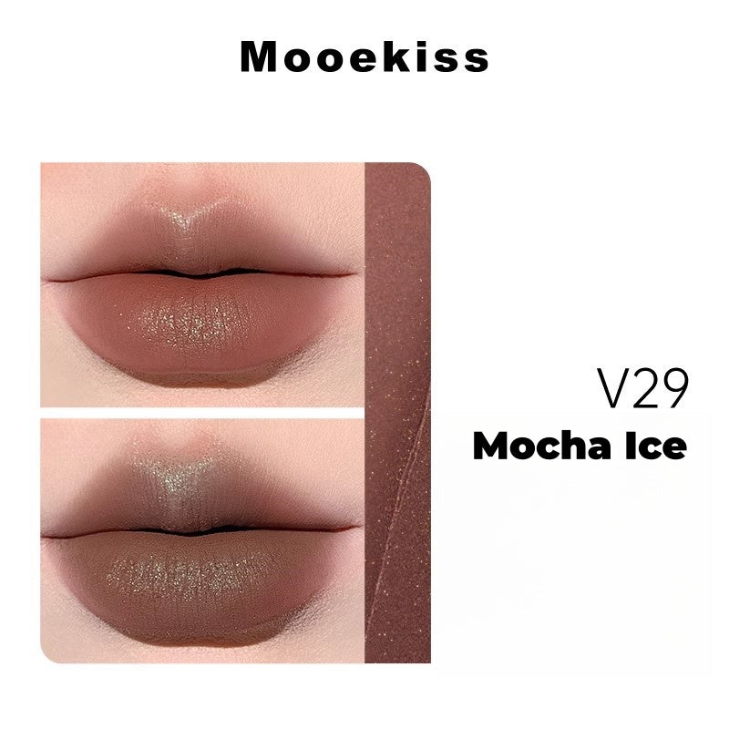 MOOEKISS Long-wear Silky Airy Velvet Matte Lip Mud T4367