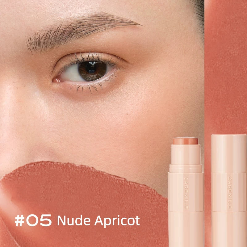 CAREMILLE Double-head Moist Matte Blusher Stick T5688
