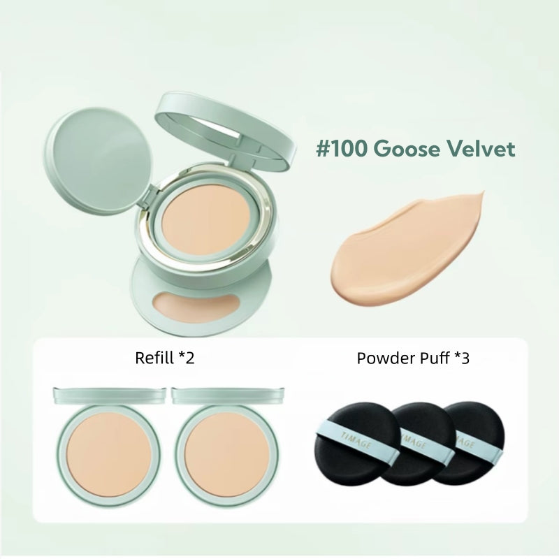 TIMAGE Round Tube Long-wear Air Cushion Foundation T6063