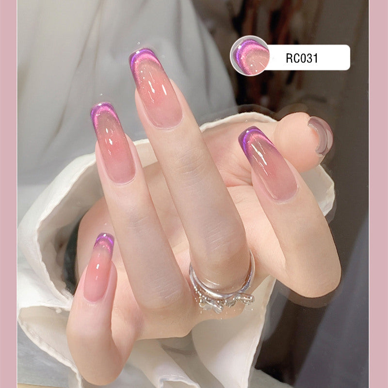 KaSi 15ml Healthy Dopamine Candy Double-Light Cat Eye Gel Polish T3640