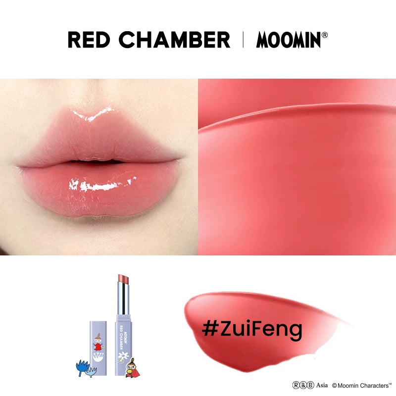 RED CHAMBER X Moomin Multi-use Makeup Cream & Highlighter & Lipstick T5757