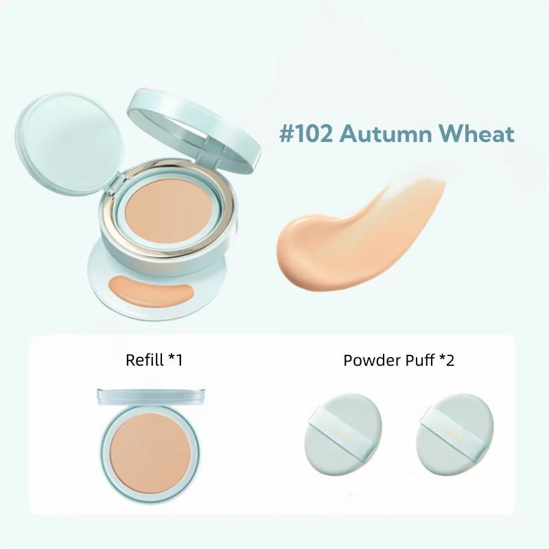 TIMAGE Long-wear Skin-fitting Twins Air Cushion Foundation T6064