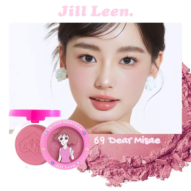 JILL LEEN X Crayon Shin-chan Matte Single-color Blusher Palette T5630