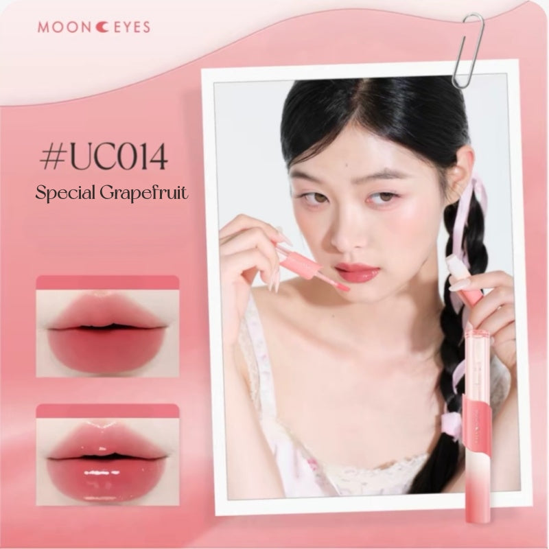 Mooneyes Color Diary Collection Matte & Glossy Double-head Lip Glaze T6028