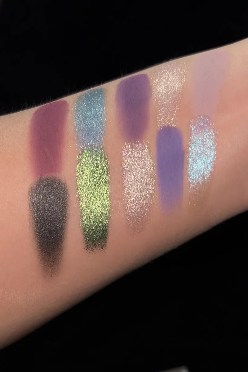 SHELLWE MAKEUP Mist Witch 10 Colors Chameleon Eyeshadow Palette T3935