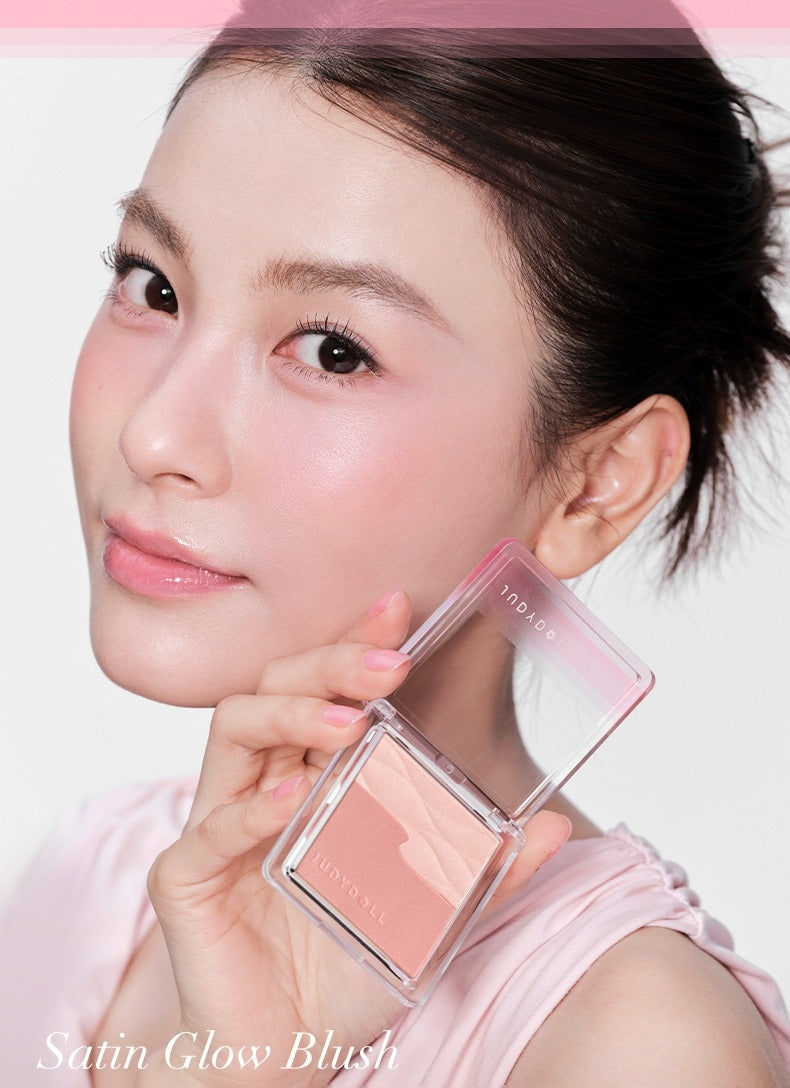 JUDYDOLL Satin Glow Double-color Blush T5845