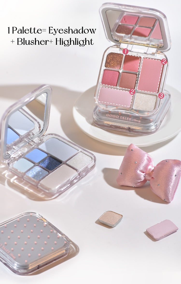 GOGO TALES Girlish Heart 7-color Eyeshadow Palette T5093