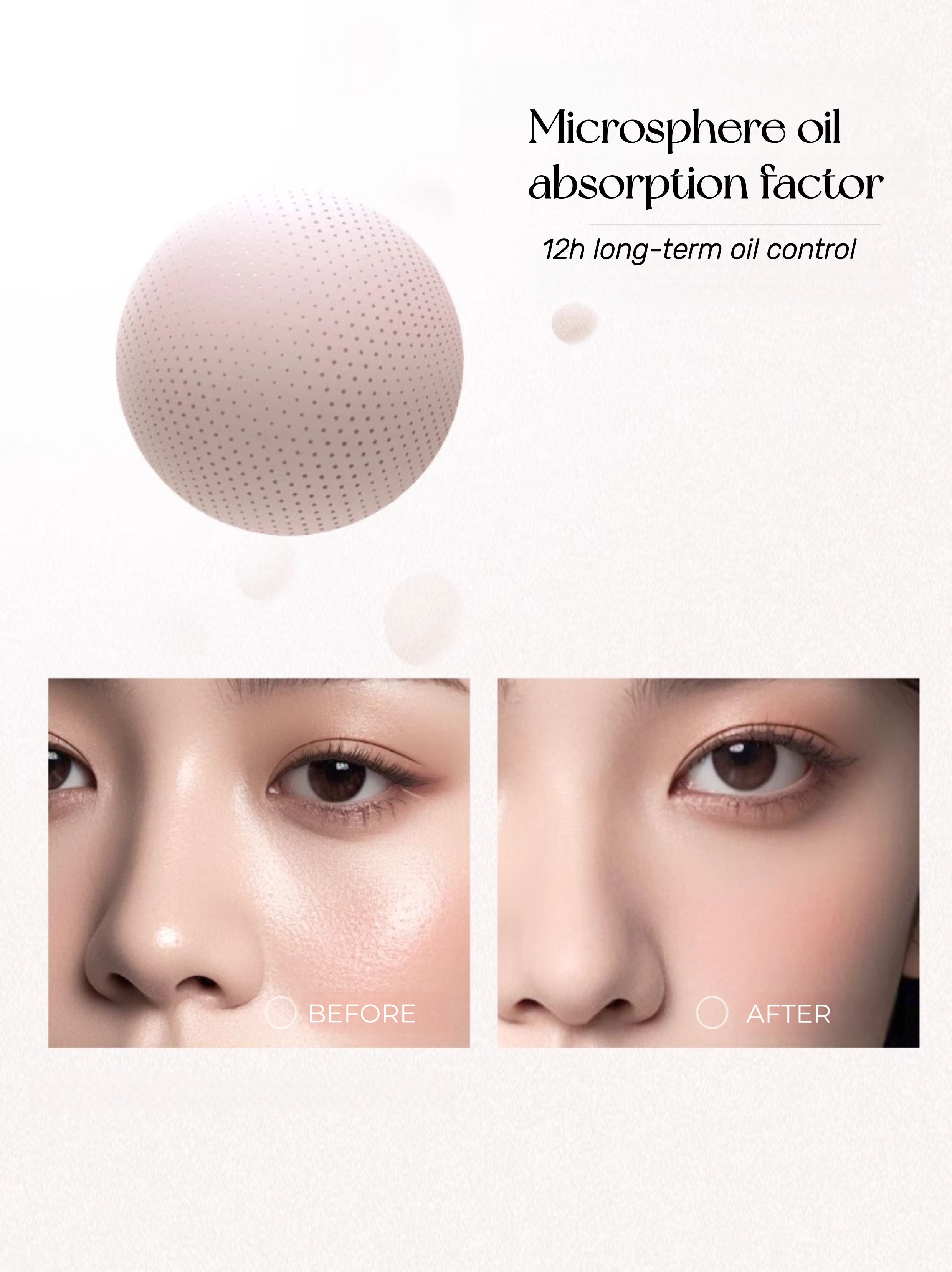 PUCO Big & Little Monster Long-wear Oil-control Matte Pressed Powder T5338