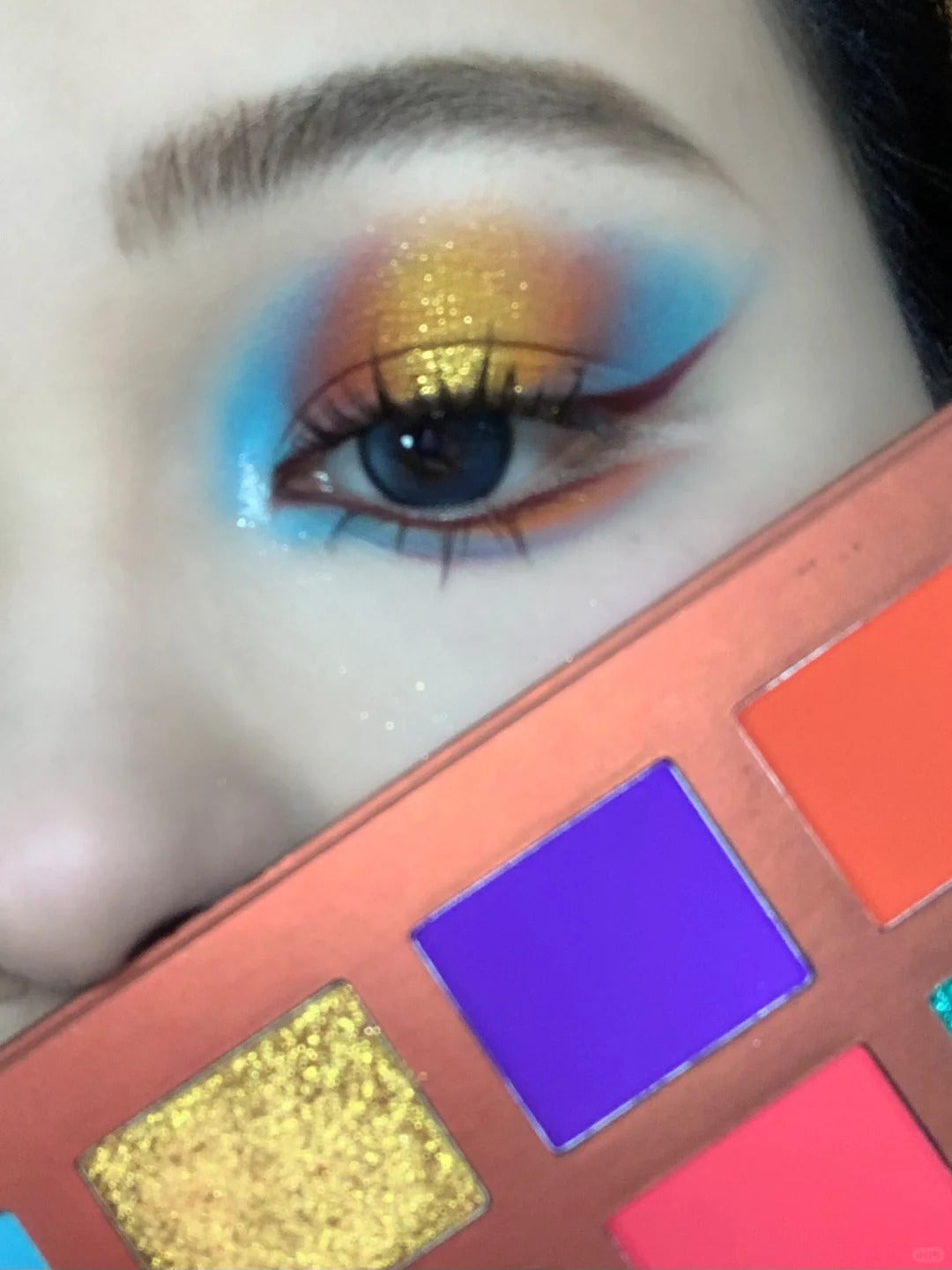 JSZH Shine On Stage Matte & Pearlescent Eyeshadow Palette T4204