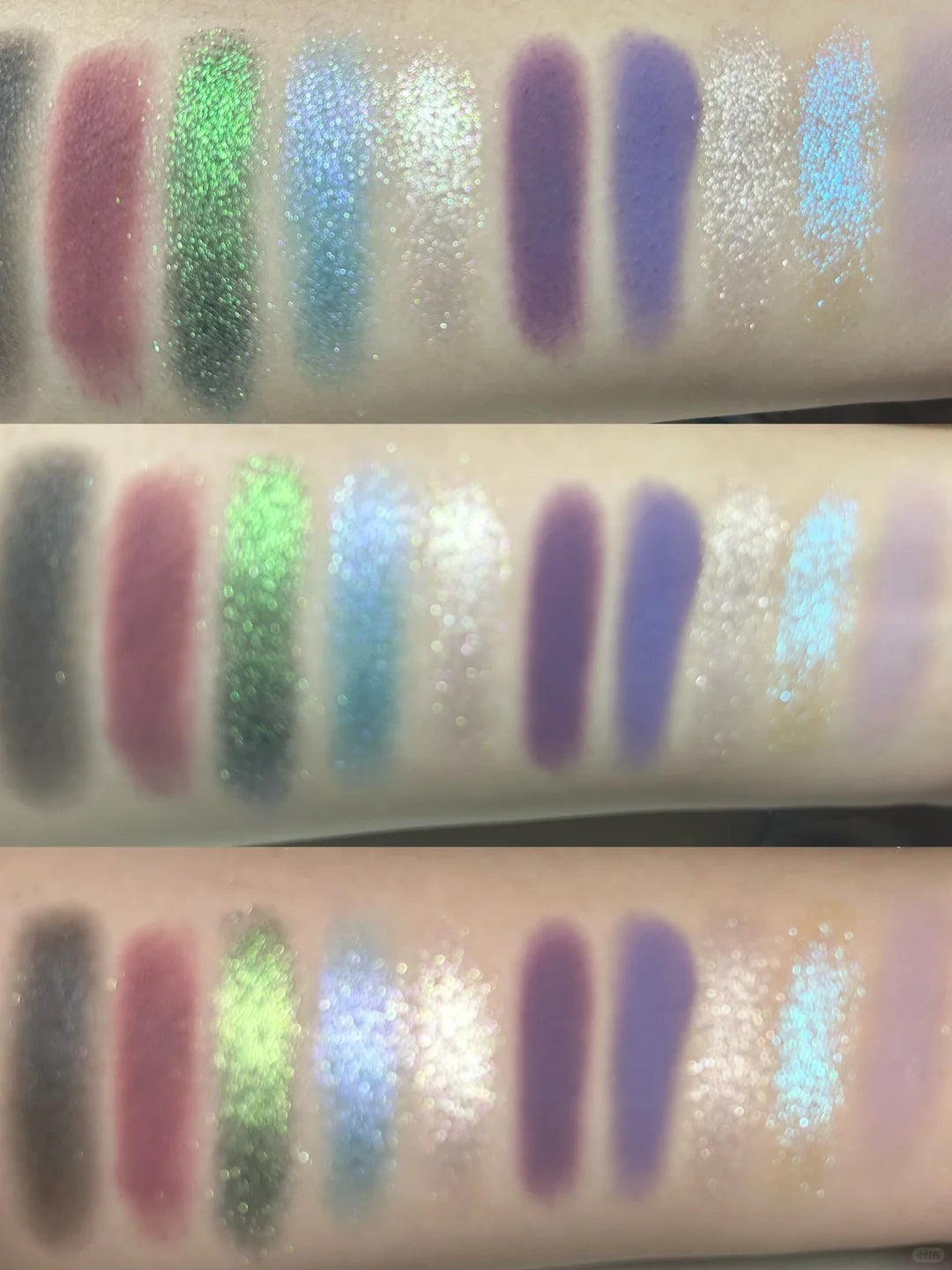 SHELLWE MAKEUP Mist Witch 10 Colors Chameleon Eyeshadow Palette T3935